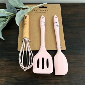 NEW Rae Dunn 3 Piece Mini Gadgets in Pink